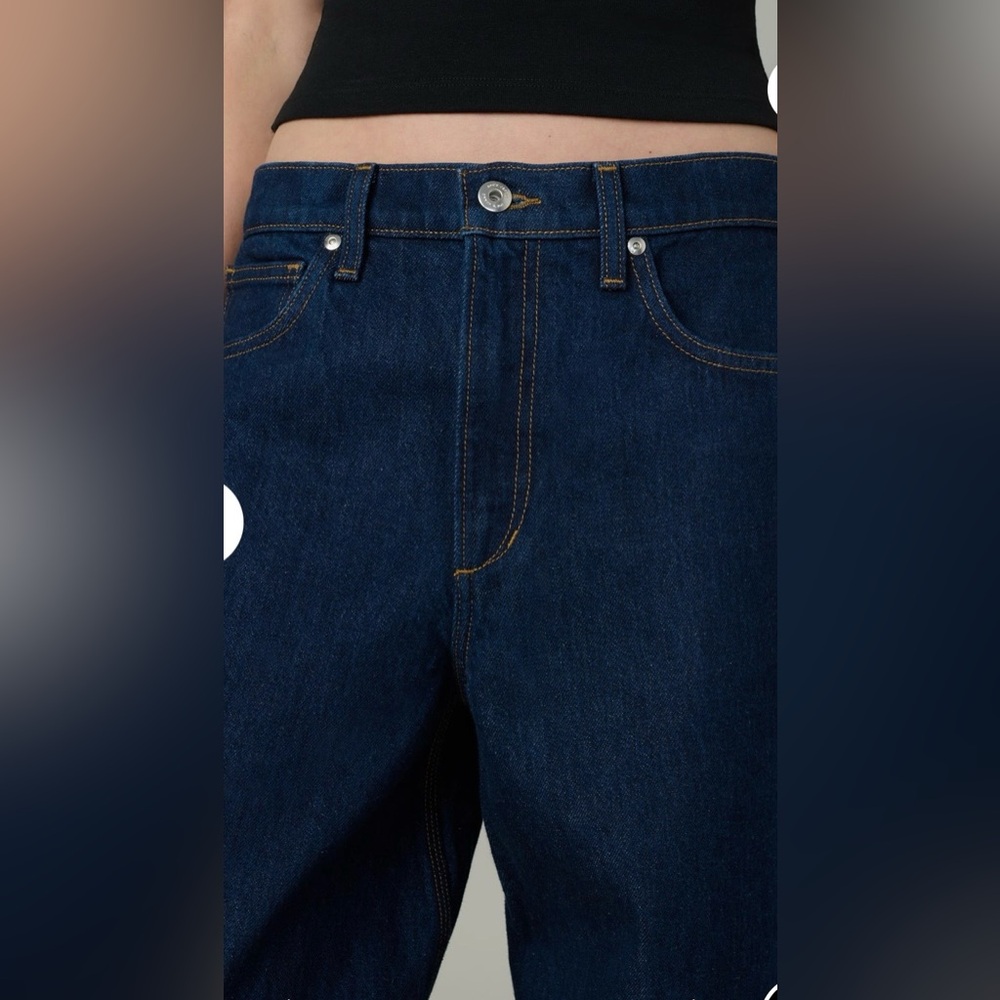 Joe's The Ryan Spectacular Indigo Wide-Leg High-Rise Jeans Size 24 NWOT - Picture 6 of 12